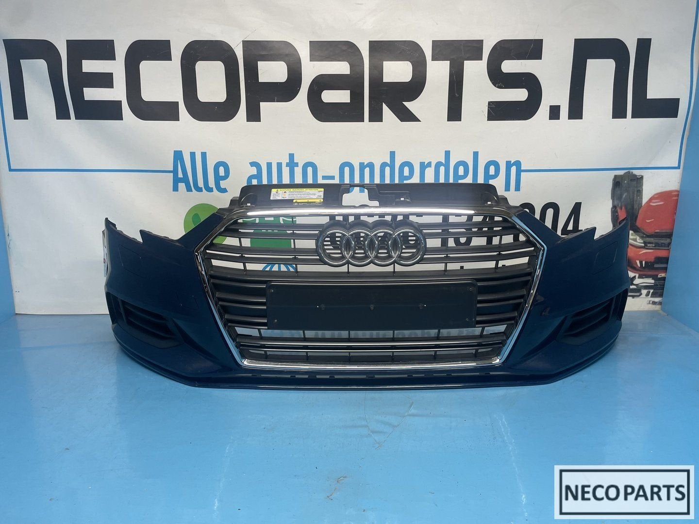 VOORBUMPER AUDI A3 8V 8V5 FACELIFT SEDAN LIMOUSINE BUMPER, Gebruikt, -, -, Bumper
