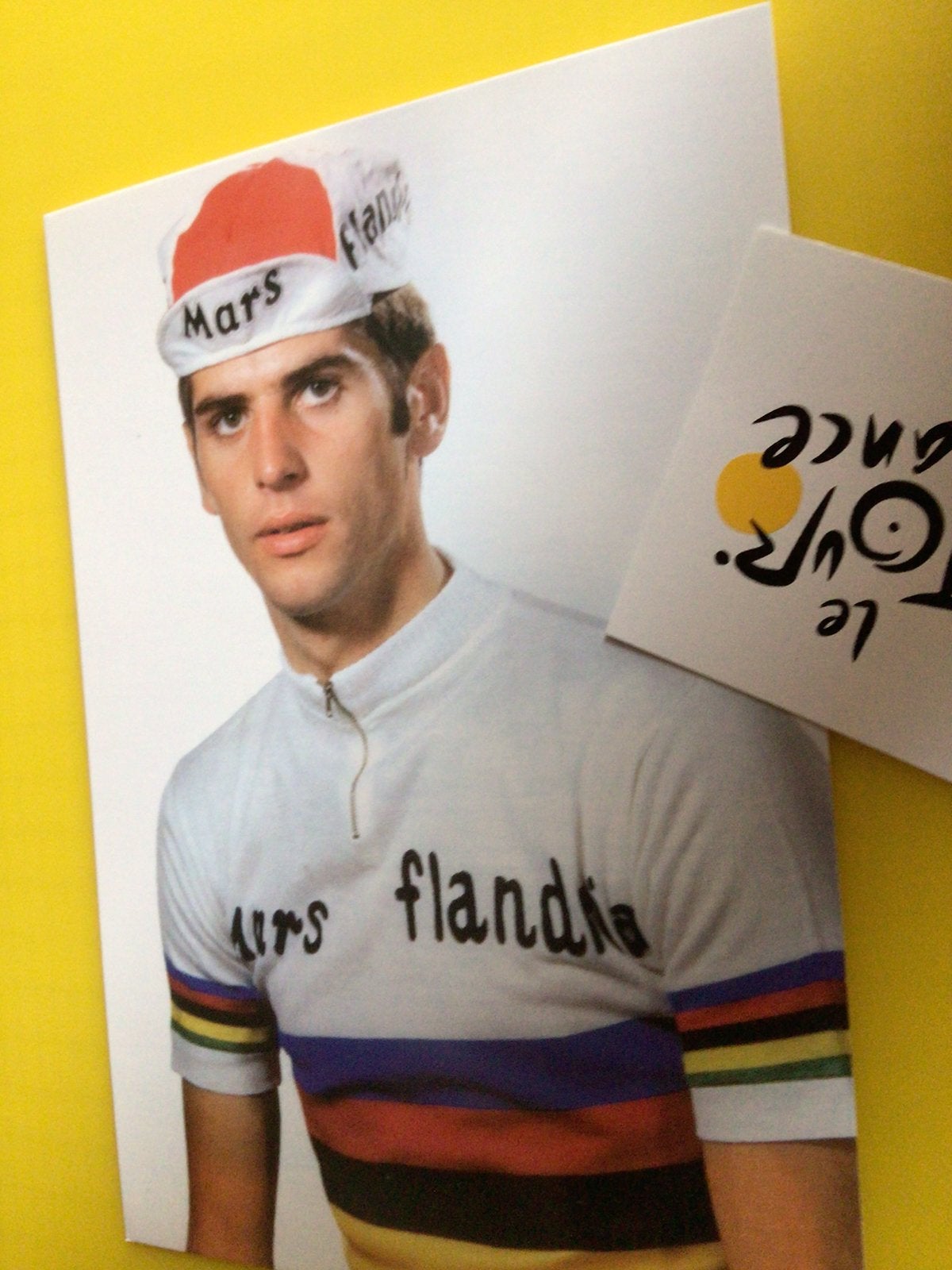 Wielerkaart 1970 wk team flandria jean pierre monsere, Sports & Fitness, Cyclisme, Envoi