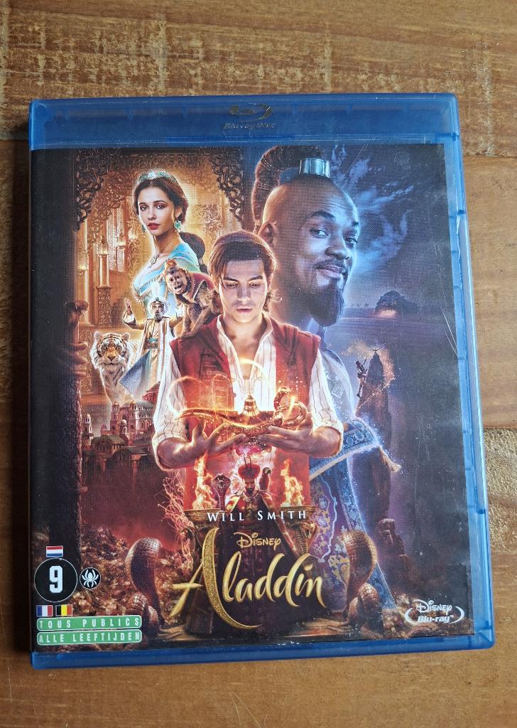 Aladdin - Guy Ritchie - Will Smith - Hiba Tawaji - Disney, Cd's en Dvd's, Blu-ray, Gebruikt, Kinderen en Jeugd, Ophalen of Verzenden