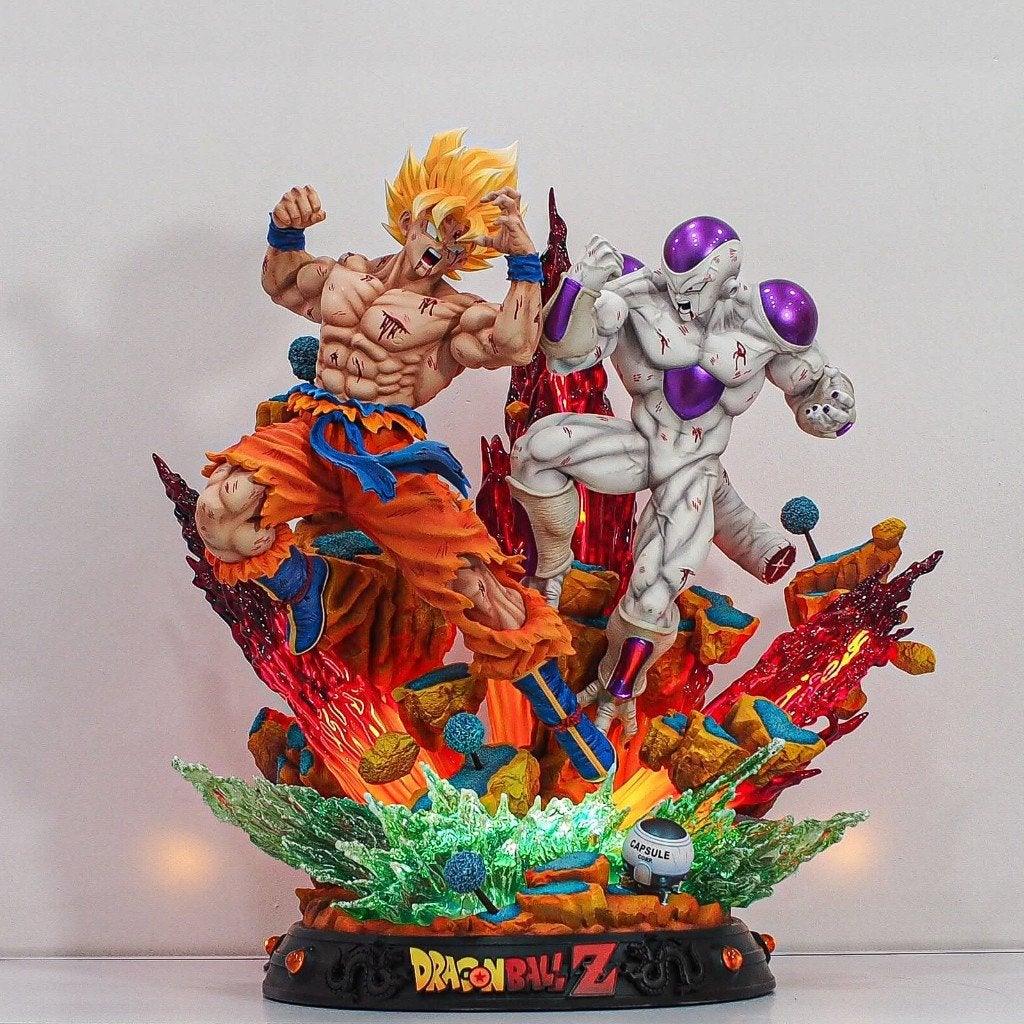 Goku SSJ Vs Freezer KD Collectibles No Tsume, Collections, Statues & Figurines, Enlèvement, Neuf