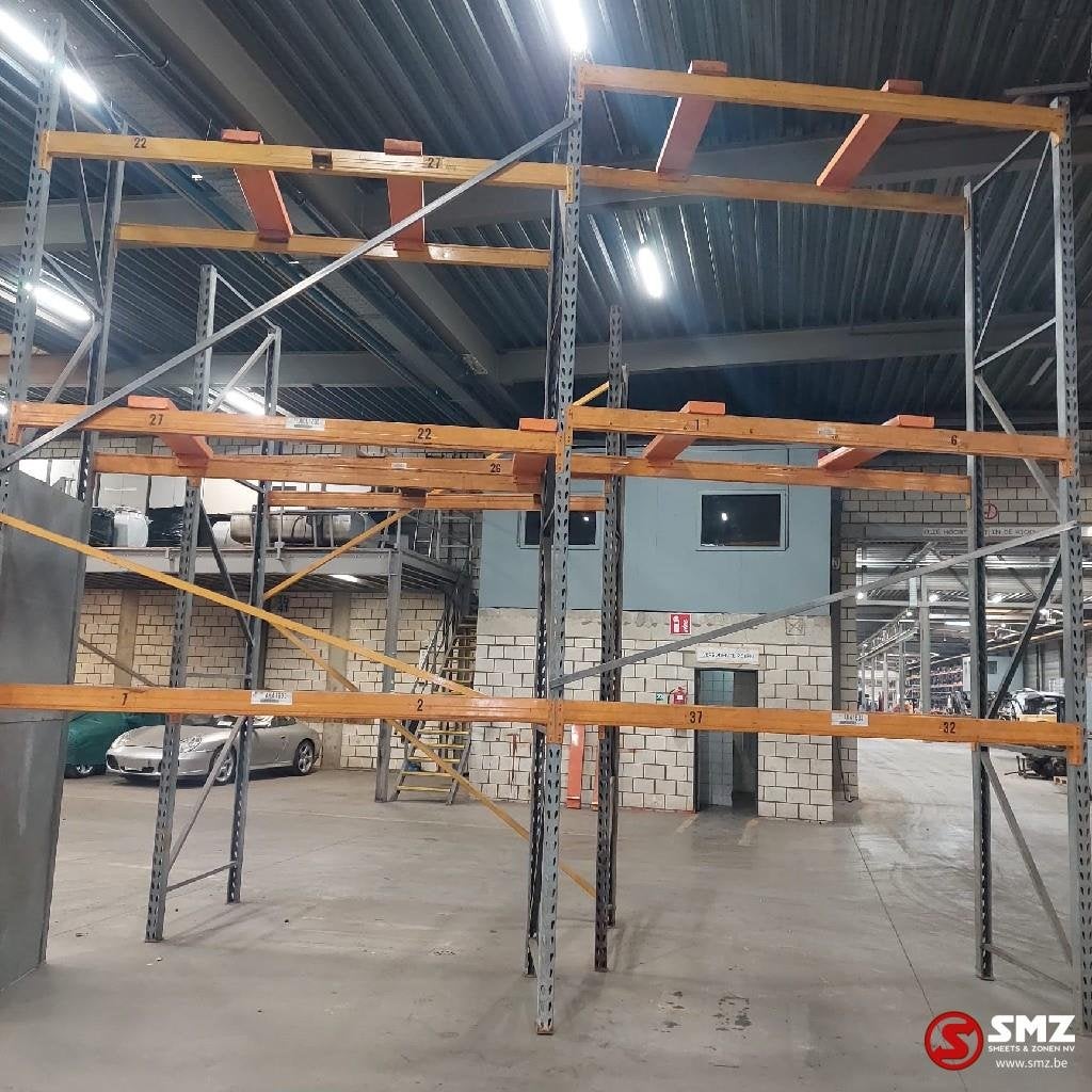 Occ magazijnrek 500 cm x 125 cm liggers 278 cm, Gebruikt, Overige merken, Overige Auto-onderdelen