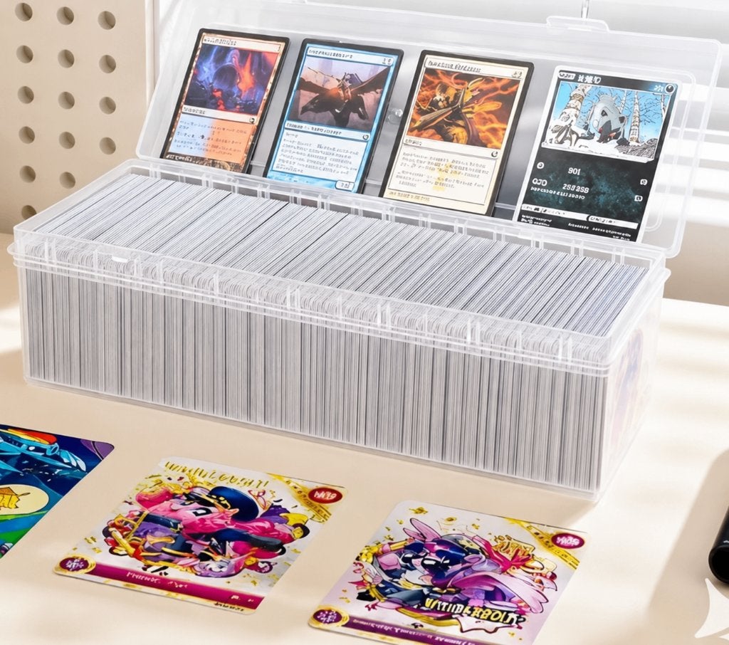 2x opslagdoos Pokemon kaarten voor +- 800 pokémon kaarten, Ophalen of Verzenden, Nieuw, Losse kaart