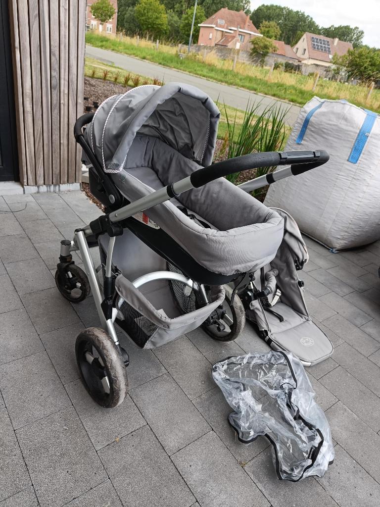 Kinderwagen noukie's, Kinderen en Baby's, Kinderwagens en Combinaties, Gebruikt, Verstelbare duwstang, Ophalen, Kinderwagen