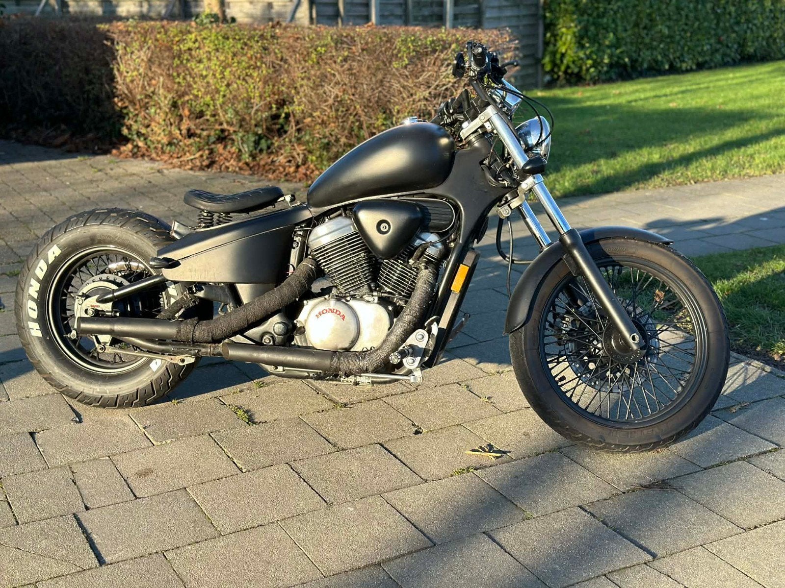 1993 Honda Shadow VT600 bobber 43400km, Motos, Motos | Honda, Particulier