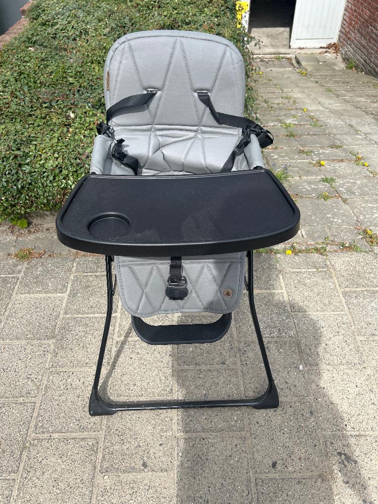 Eetstoel, Enfants & Bébés, Chaises pour enfants, Comme neuf, Chaise pliante, Ceinture(s), Réducteur de chaise, Enlèvement