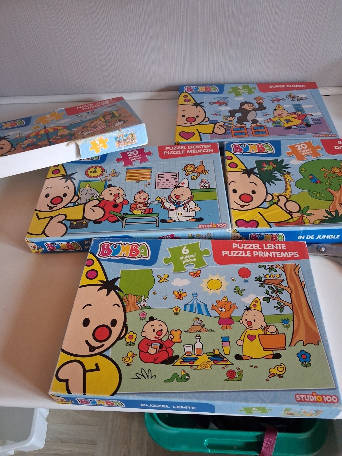 Puzzles Bumba 5 pièces, bon état, dont 1, boîte cassée., Enfants & Bébés, Jouets | Puzzles pour enfants, Enlèvement ou Envoi