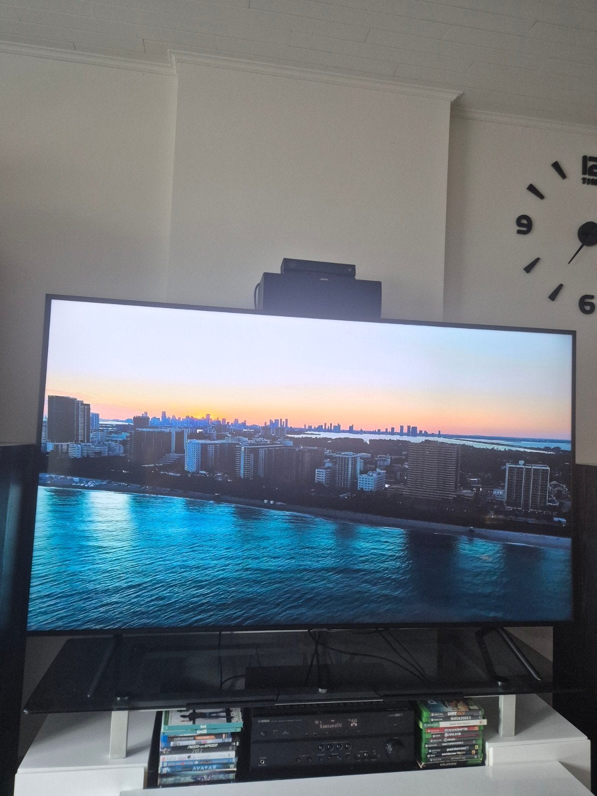 Samsung TV 75 4K UHD, Audio, Tv en Foto, Televisies, Ophalen, Zo goed als nieuw, 100 Hz, Samsung