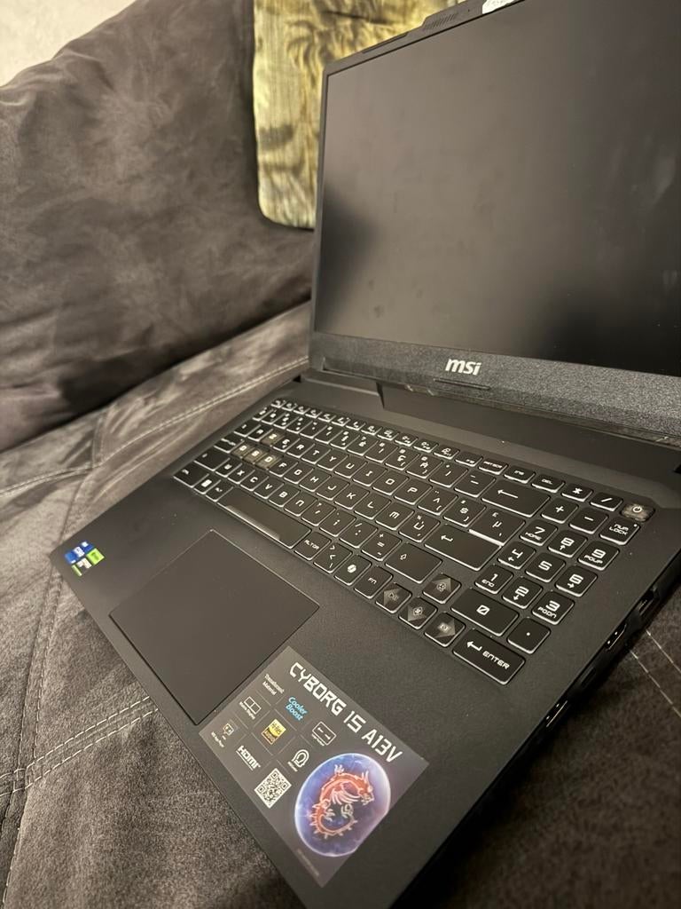 MSI Cyborg | 15 A13V | Gaming Laptop, Enlèvement ou Envoi, Comme neuf, Gaming, SSD