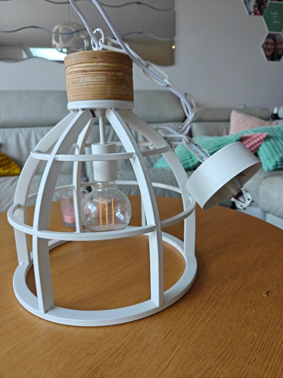 lampe suspendue, Enlèvement, Utilisé
