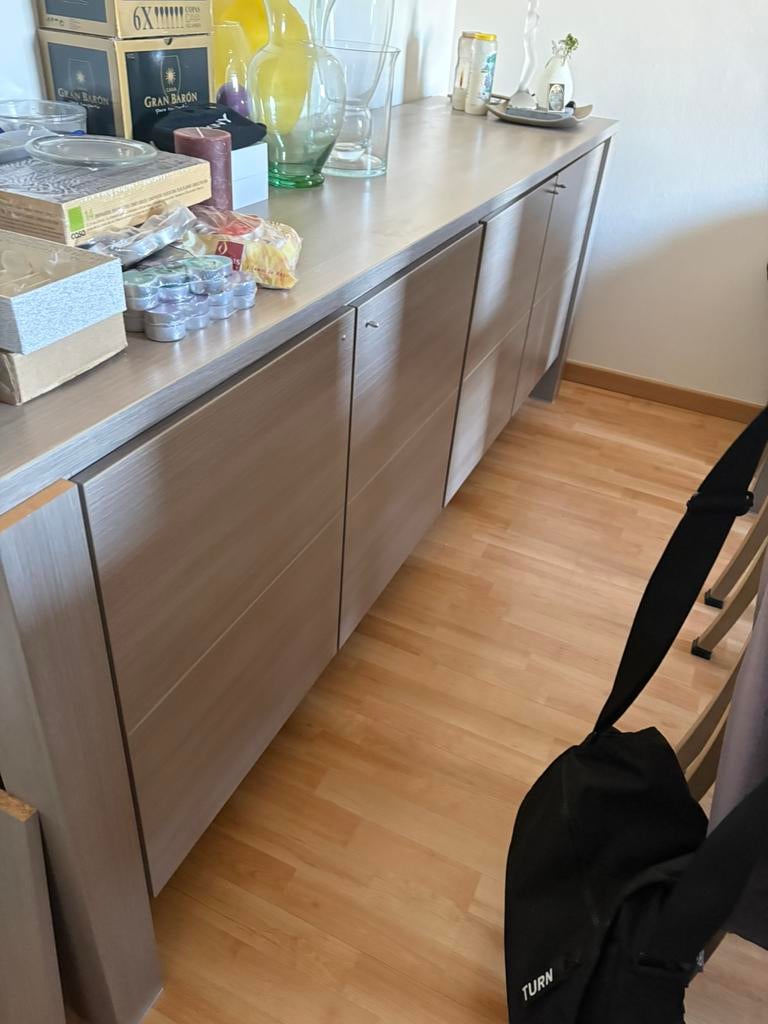 Eetkamer, Huis en Inrichting, Complete eetkamers, Ophalen, Zo goed als nieuw, Landelijk, 4 tot 6 stoelen
