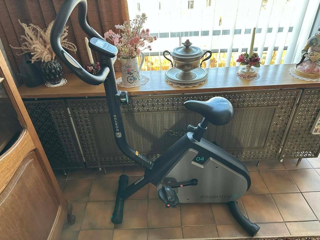 hometrainer domyos essential 2’, Enlèvement, Comme neuf, Vélo d'appartement