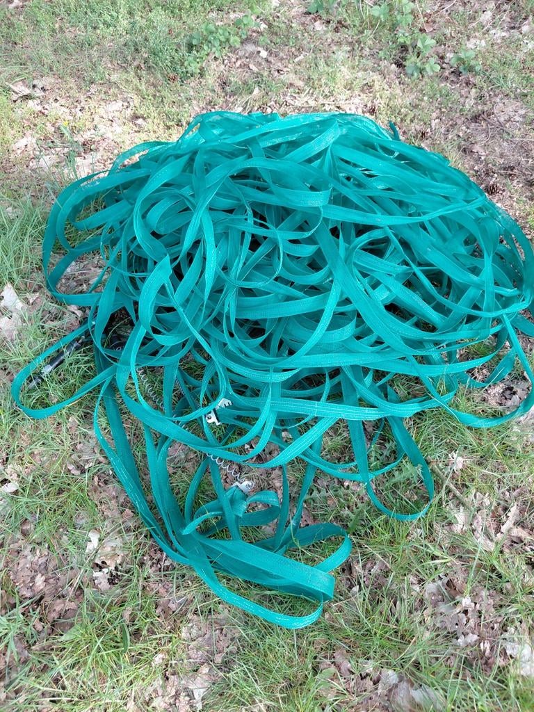 *GRATIS* 3x ca. 80 meter gebruikt schrikdraad/lint
