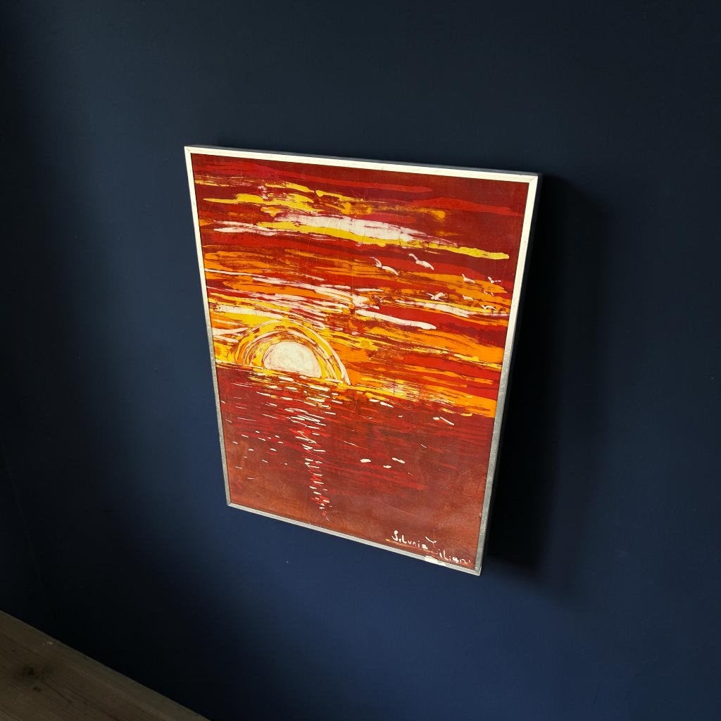 Huile sur toile 61 x 46 cm, Antiquités & Art, Enlèvement, Signé, Paysage, Toile