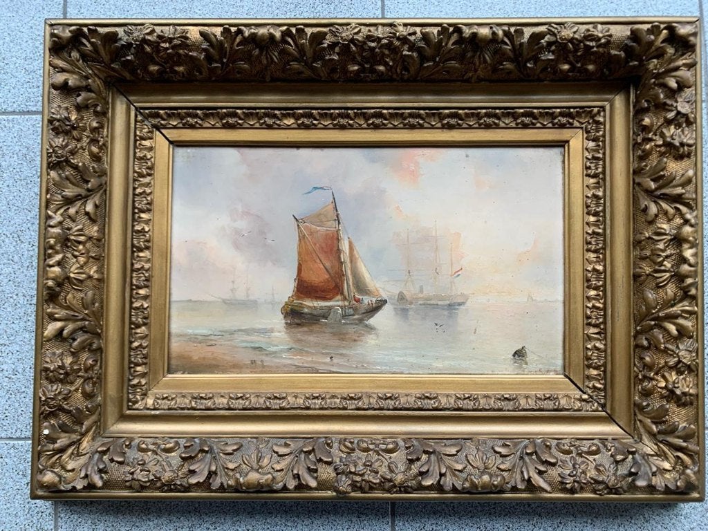 Schilderijtjes, Maison & Meubles, Accessoires pour la Maison | Peintures, Dessins & Photos, Enlèvement, Utilisé, 5 – 50, Peinture