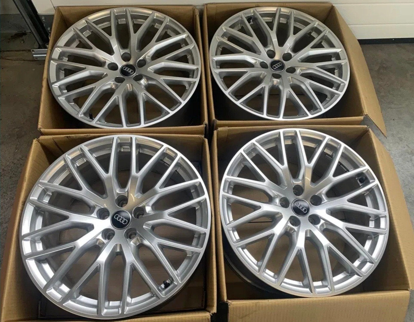 20" Original Audi Performance / Y-Spoke 5x112, Autos : Pièces & Accessoires, Pneus & Jantes, Enlèvement, Jante(s)
