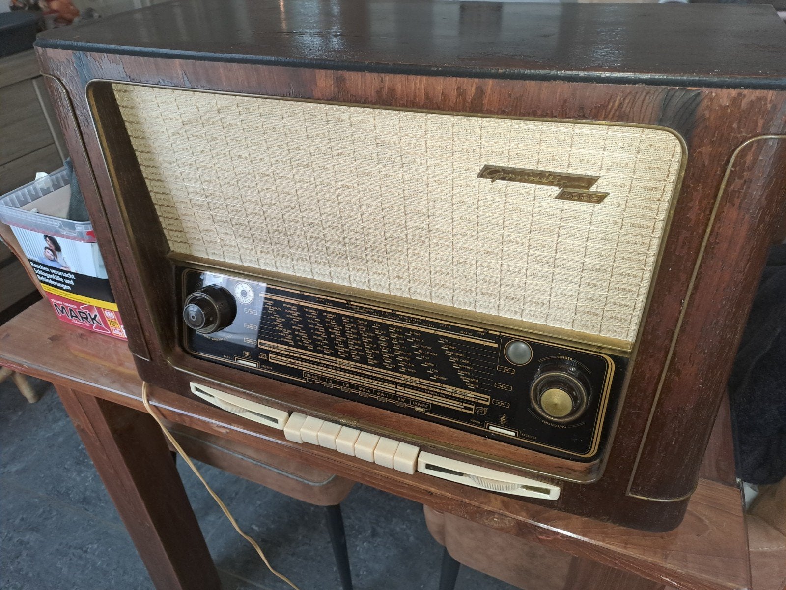 Grundig 4035w 3d, Antiek en Kunst, Ophalen