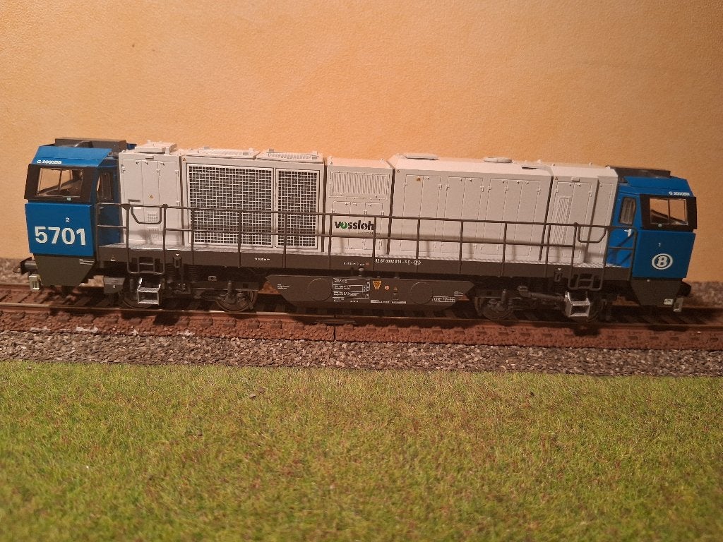 B-models HLD 5701 Vossloh G2000 DCC, Overige merken, Ophalen of Verzenden, Zo goed als nieuw, Gelijkstroom