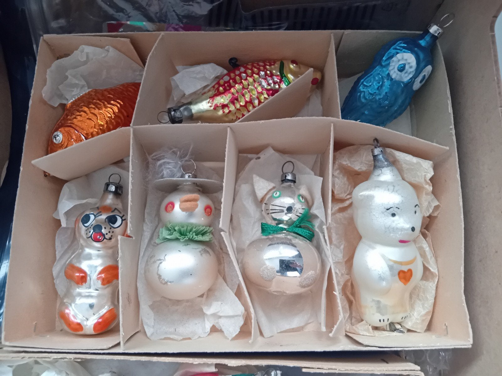 Boules de Noël, Enlèvement ou Envoi