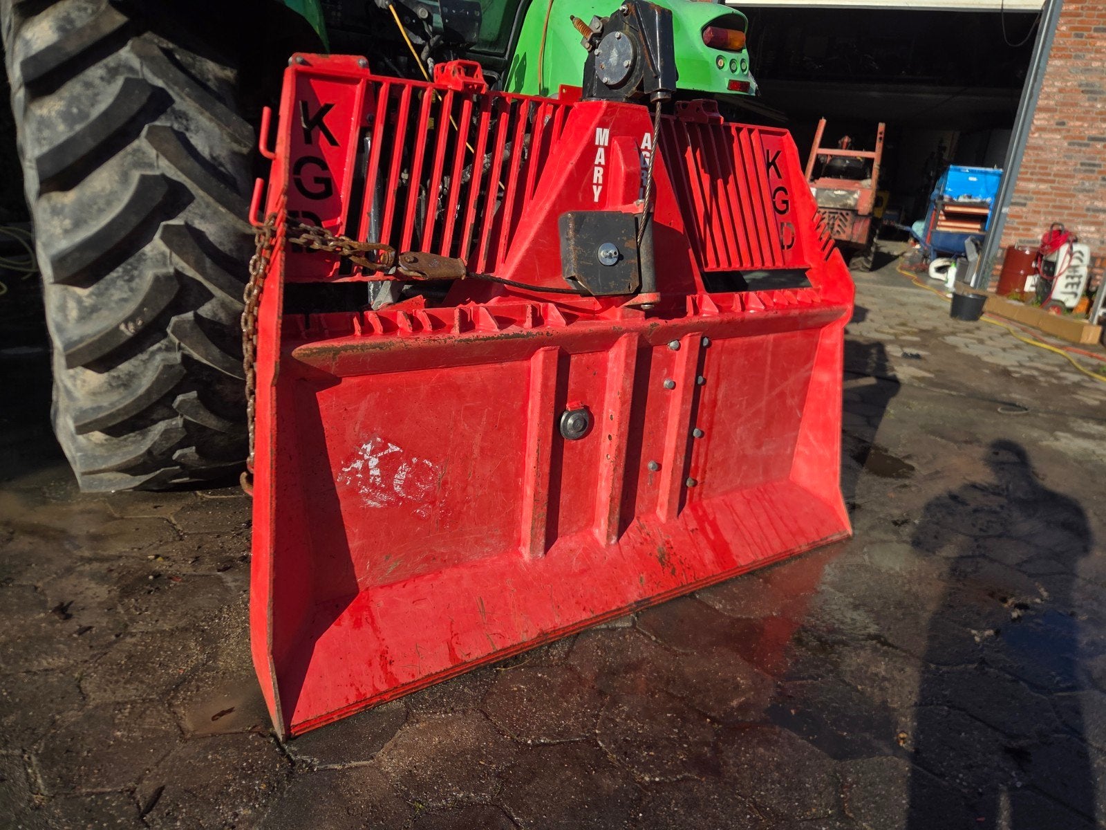 Treuil forestier Königswieser KGD 800 EH/SA., Enlèvement