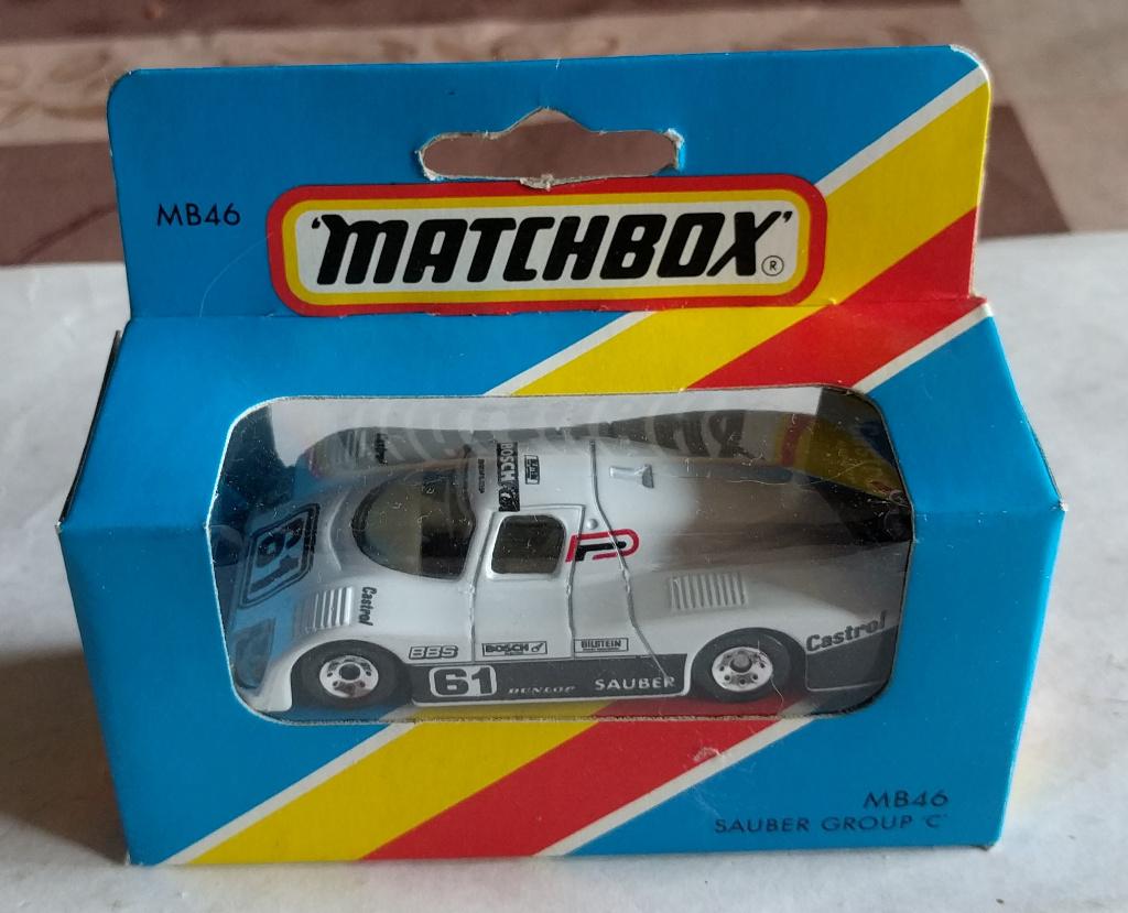 Matchbox Sauber Group C, Ophalen of Verzenden, Zo goed als nieuw, Auto