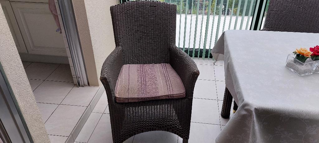 Echte Rotan Meubeltjes voor Veranda-of keuken of veranda, Tuin en Terras, Ophalen, Zo goed als nieuw