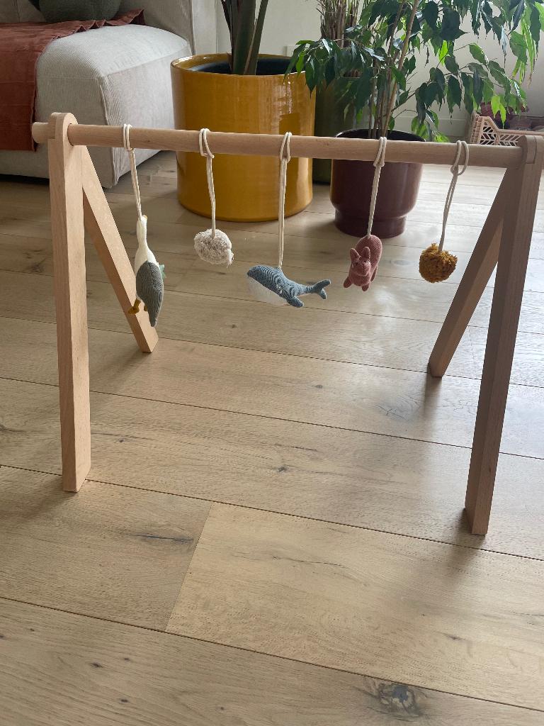 Babygym / speelboog Trixie, Kinderen en Baby's, Speelgoed | Babyspeelgoed, Ophalen, Zo goed als nieuw, Babygym, Met geluid