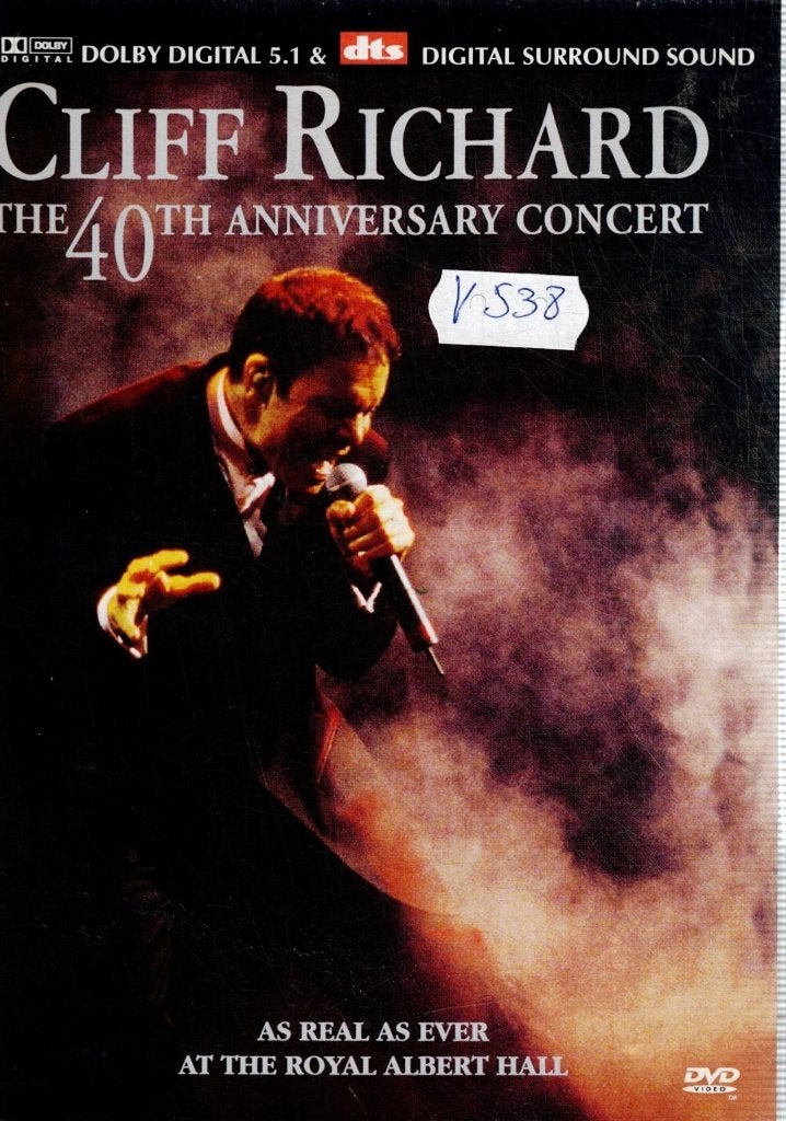 muziek  dvd  /  Cliff Richard – The 40th Anniversary Concert, Enlèvement ou Envoi, Comme neuf
