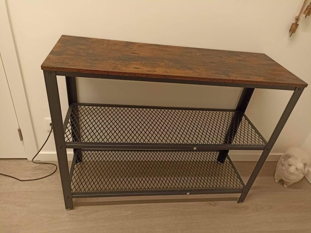 NIEUW tafel 101,5 x 35 x 80 Industrieel Ontwerp Vintage, Envoi