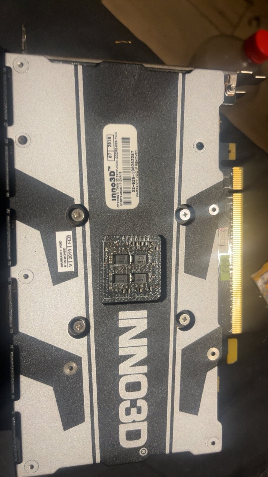 Inno 3d gtx 1660 ti 6gb, Computers en Software, Computerbehuizingen, Ophalen, Zo goed als nieuw
