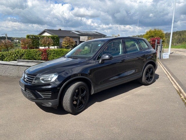 VW TOUAREG, Autos, Cuir, Euro 6, Noir, 5 portes