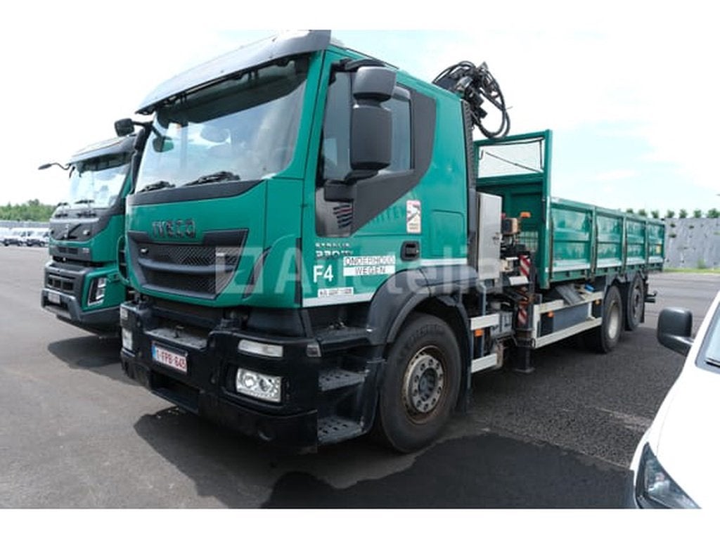 Camion plateau ridelle avec grue Iveco Stralis 330 EEV (2013, Autos, Achat, Entreprise, Iveco, Autres carburants