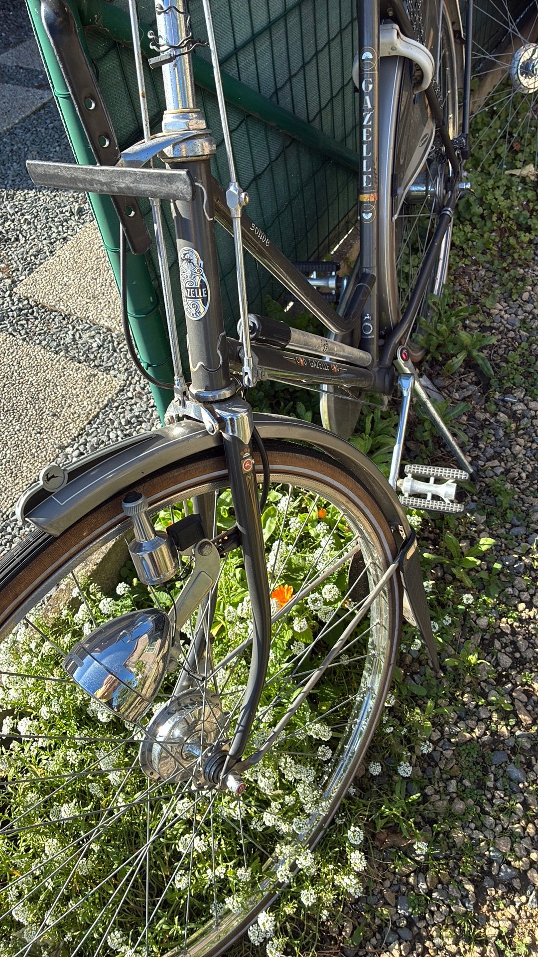 Retro fiets, Enlèvement