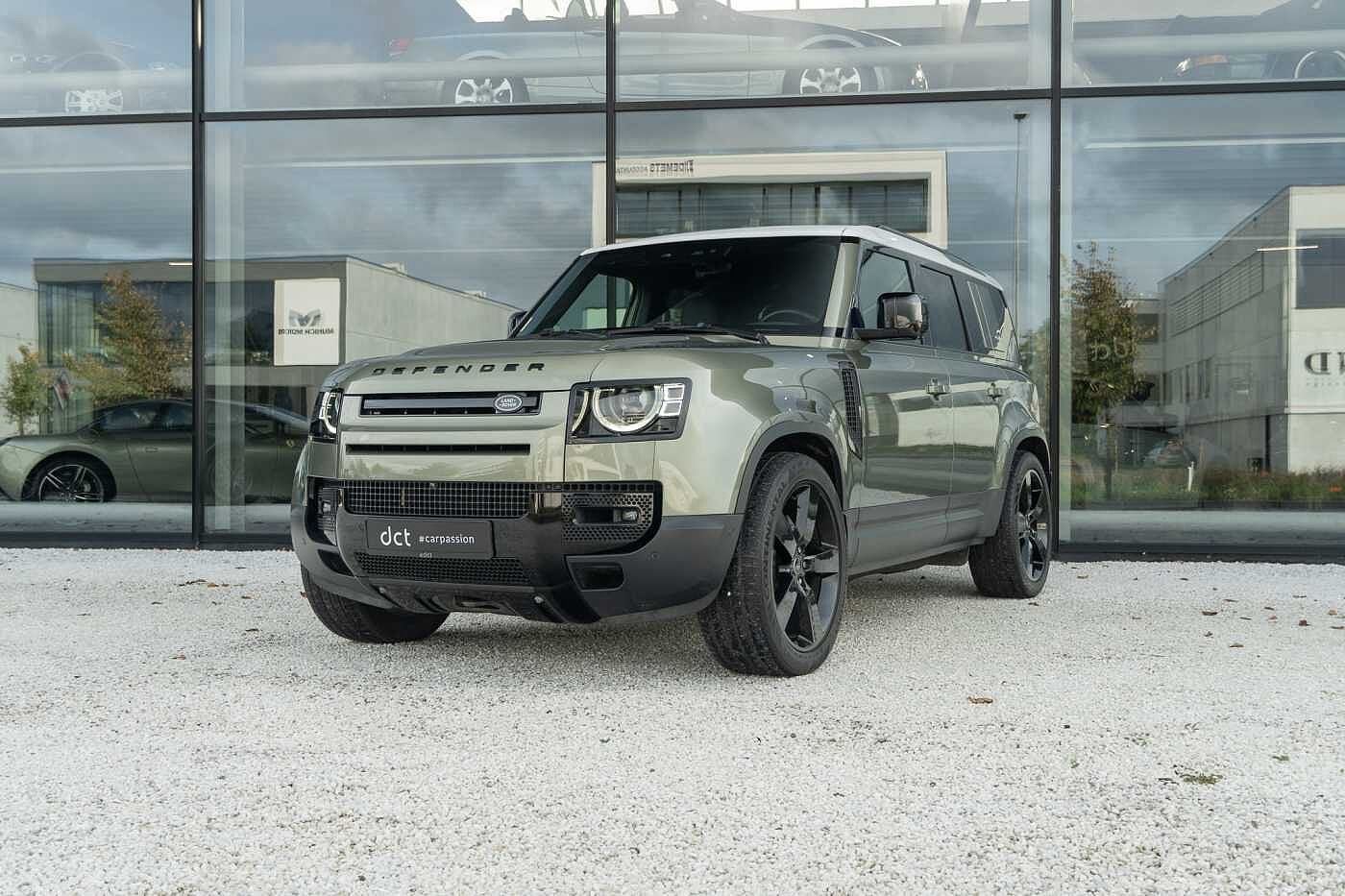 Land Rover Defender D300 X-Dyn Airsusp 22inch wheels 360° T, Cuir, Achat, Euro 6, Noir
