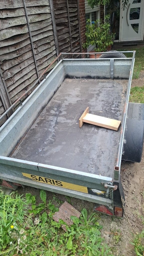 aanhangwagen Saris type SZ60, Auto diversen, Aanhangers en Bagagewagens, Ophalen, Gebruikt