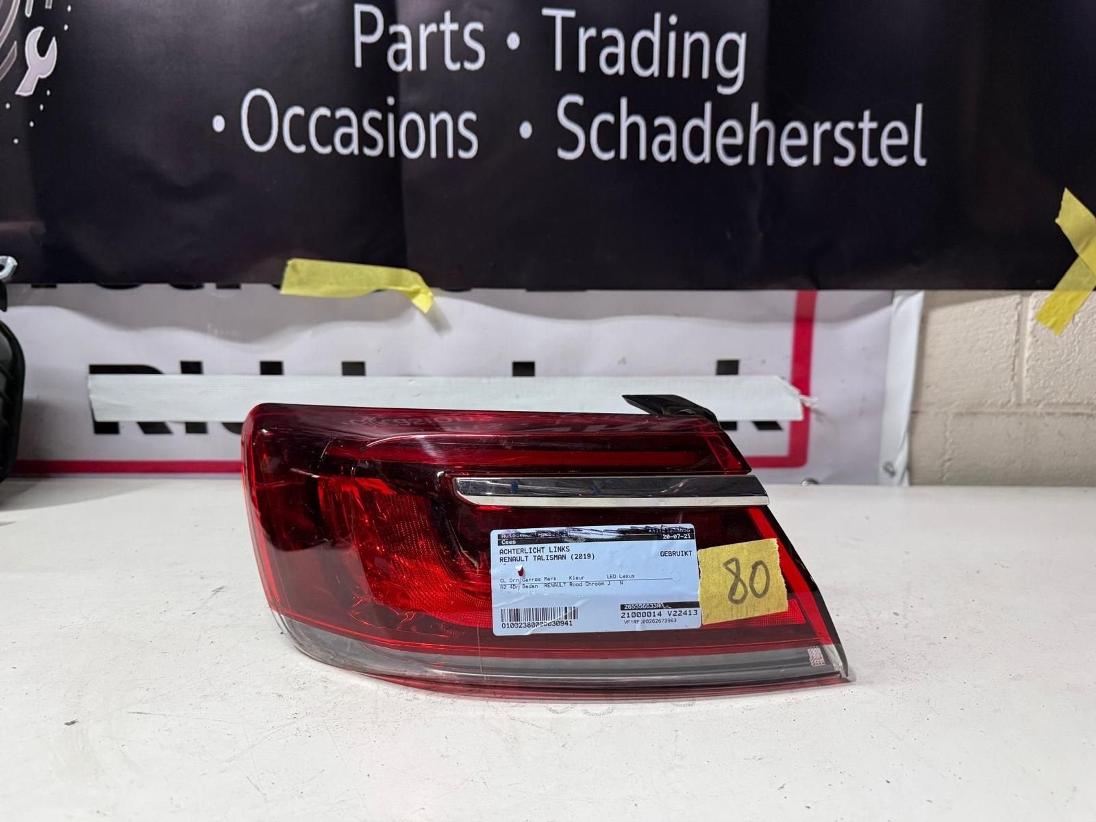 renault talisman achterlicht, Autos : Pièces & Accessoires, -, Utilisé, -, -