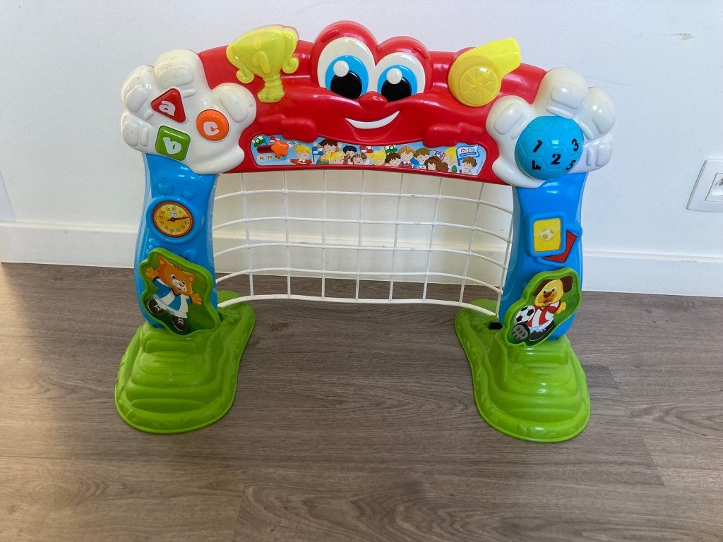 Eerste voetbaldoel Clementoni, Kinderen en Baby's, Ophalen, Zo goed als nieuw