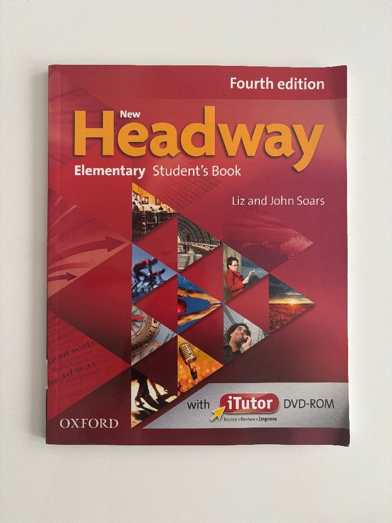 Livre d'anglais Headway Elementary Student's Book 4e, Livres, Enlèvement ou Envoi, Comme neuf, Anglais, Liz and John Soars