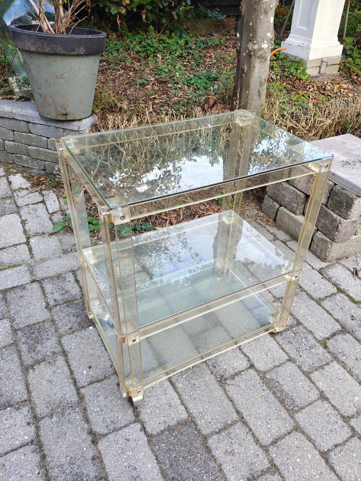 Vintage Italiaanse serveerwagen, Antiek en Kunst, Ophalen