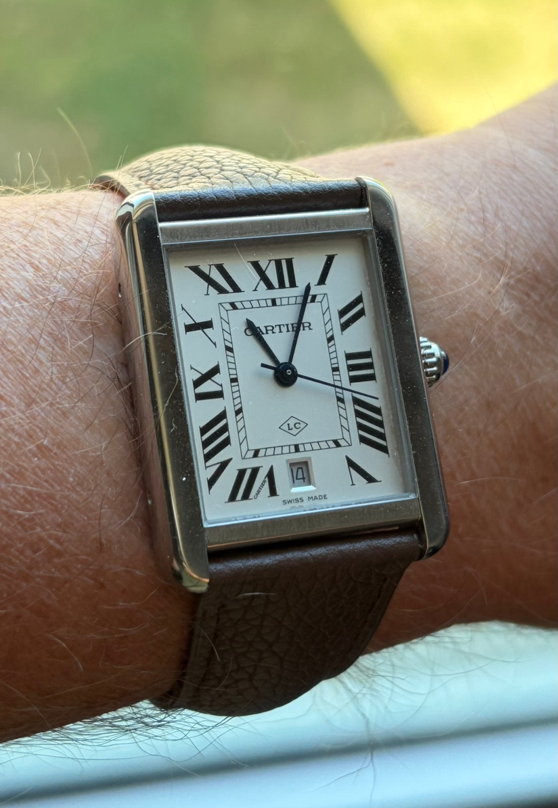 Cartier tank XL Collaborateur LC Dial, Enlèvement