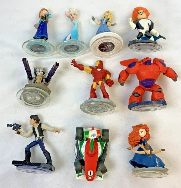 Disney Infinity Figuren Frozen Star Was Marvel verzameling, Verzenden, Overige figuren, Zo goed als nieuw, Beeldje of Figuurtje