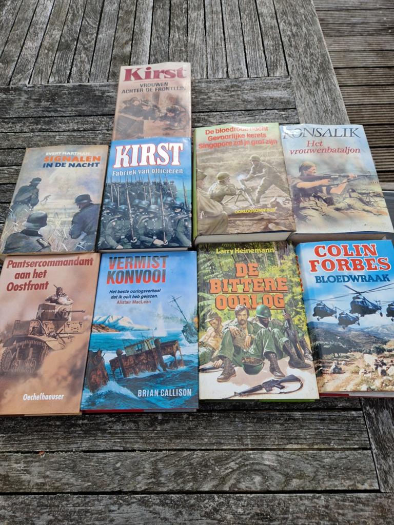 Lot van 9 oorlog romans, Enlèvement ou Envoi