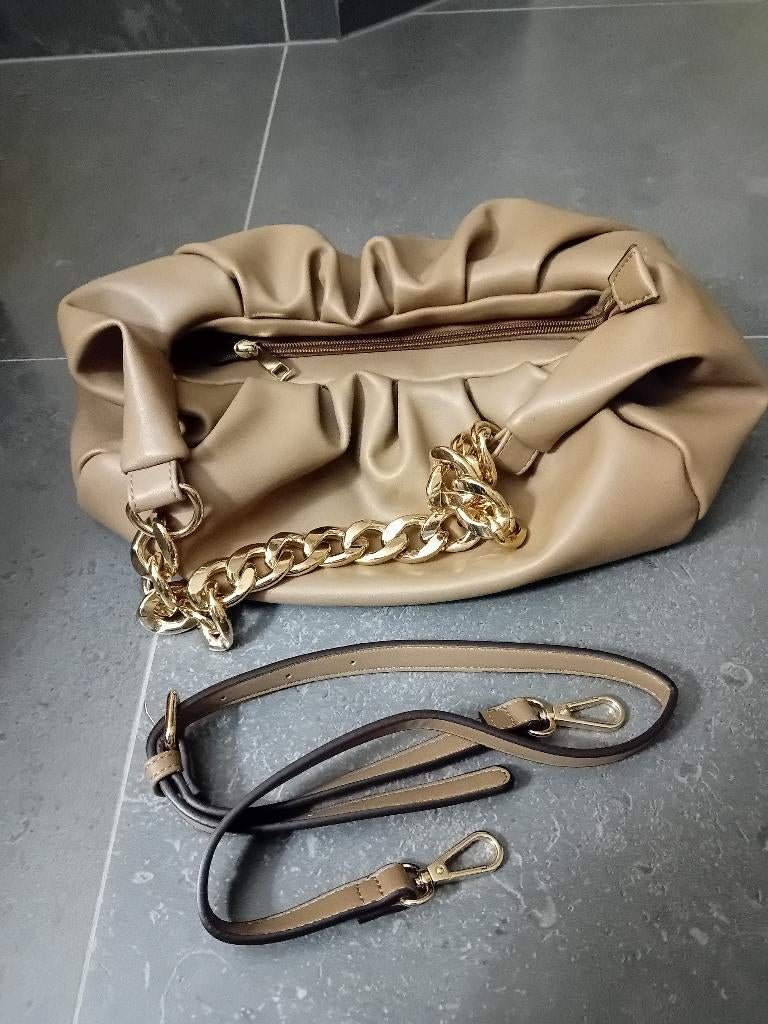 Cognac handtas, Enlèvement, Comme neuf, Brun, Sac à main