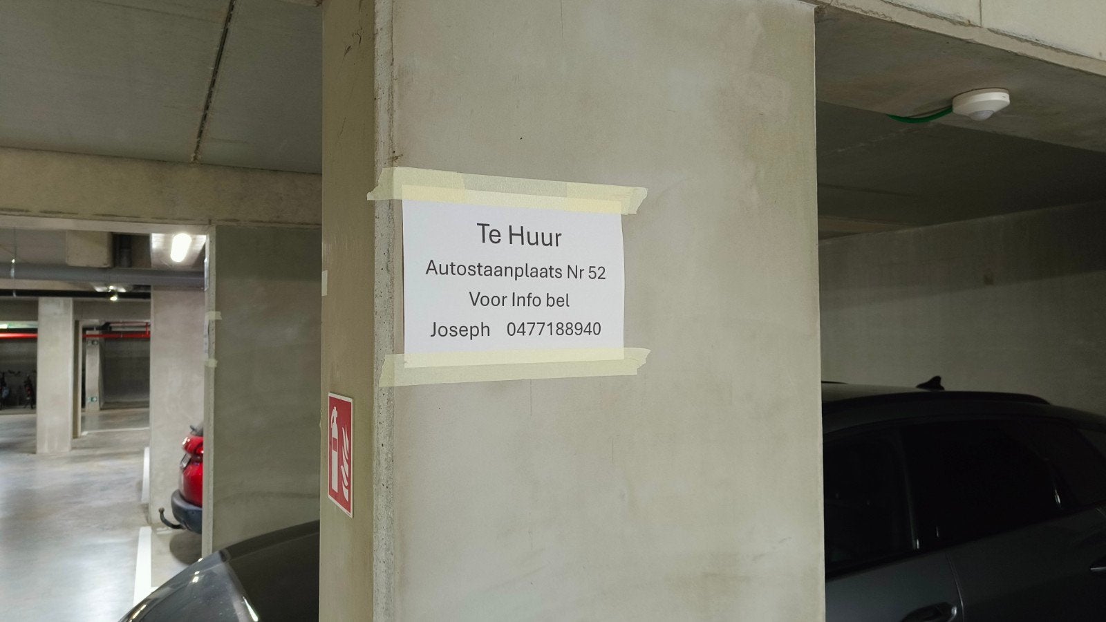 Ondergrondse parkeerplaats te huur – Tielt-Winge , Immo, Provincie Limburg