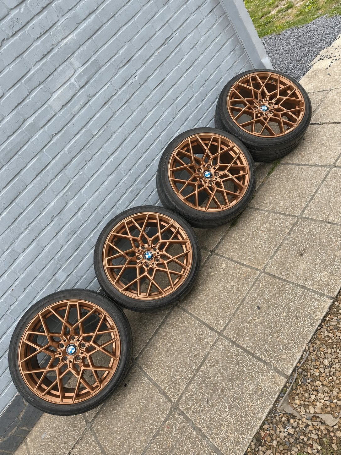Bmw 19 breedset. Top staat, Auto-onderdelen, Banden en Velgen, Ophalen, Velg(en)
