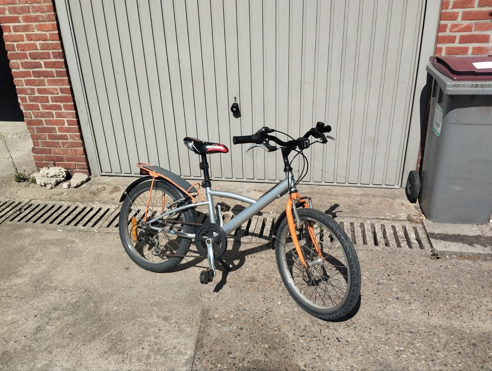 kinderfiets, Ophalen, Gebruikt, 14 inch of minder, Handrem