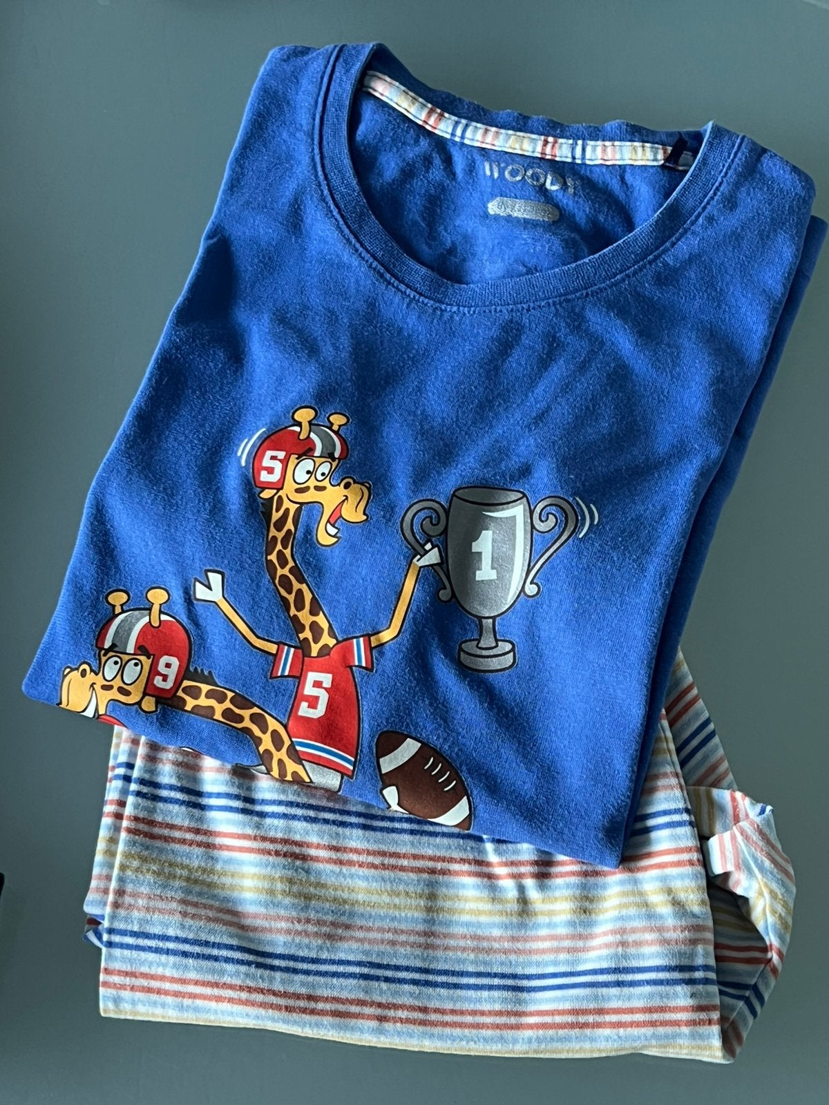 Pyjama’s Woody 8 jaar, Kinderen en Baby's, Ophalen, Gebruikt, Jongen, Nacht- of Onderkleding