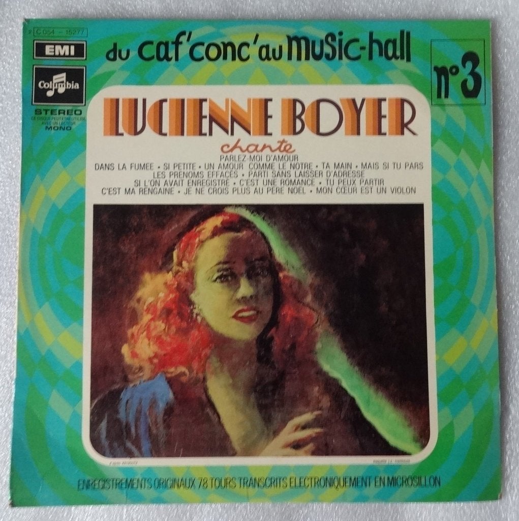 Lucienne Boyer, Enlèvement ou Envoi, LP