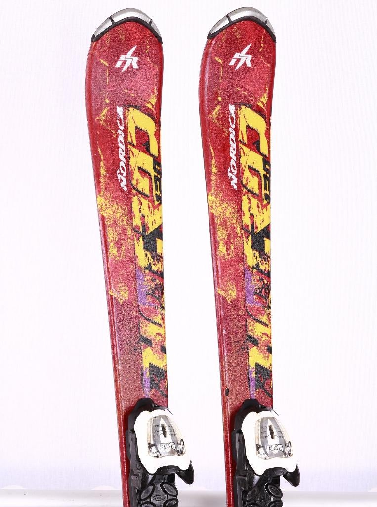 90 110 120 130 140 skis pour enfants NORDICA HOT ROD + 7, Carving, Enlèvement ou Envoi, Skis, Utilisé