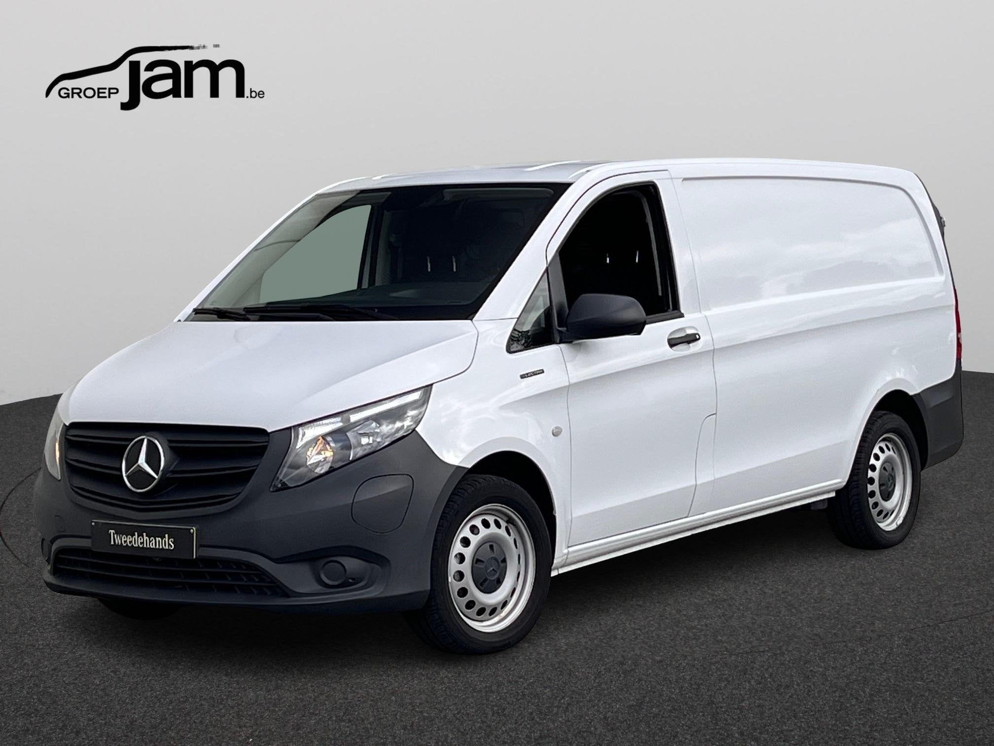 Mercedes-Benz eVito L2 66kWh, Auto's, Stof, Gebruikt, Zwart, 116 pk