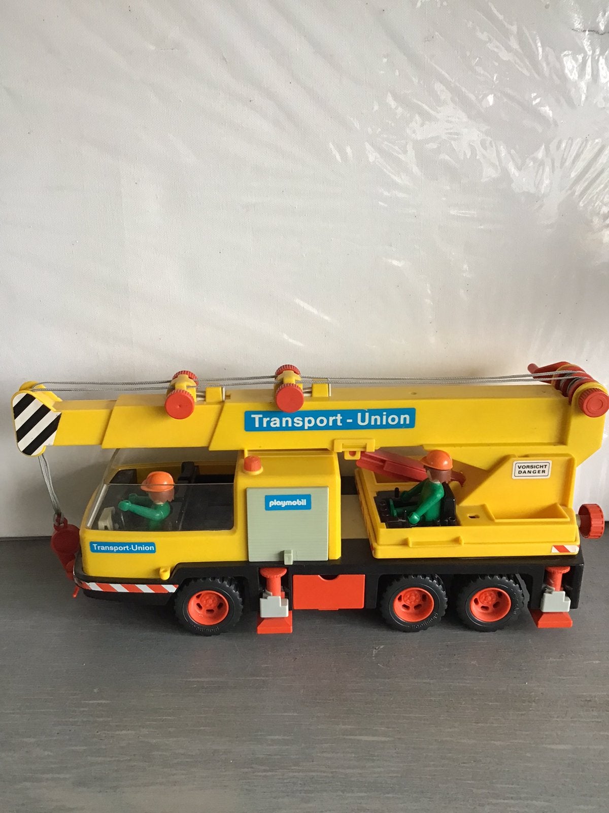 Mobile hijskraan vintage, Kinderen en Baby's, Speelgoed | Playmobil, Ophalen, Zo goed als nieuw